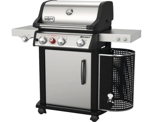 Grătar pe gaz Weber Spirit cu trei arzătoare și dulap inferior