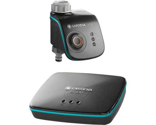 Set Gardena smart Water Control cu smart Gateway pentru controlul irigațiilor din grădină