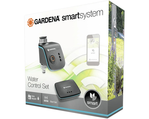 Ambalajul setului de control al udării Gardena Smartsystem