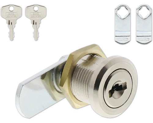 Încuietoare seif pentru mobilă cu două chei și plăcuțe de închidere