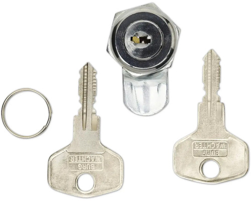 Încuietoare pentru mobilă cu două chei și breloc