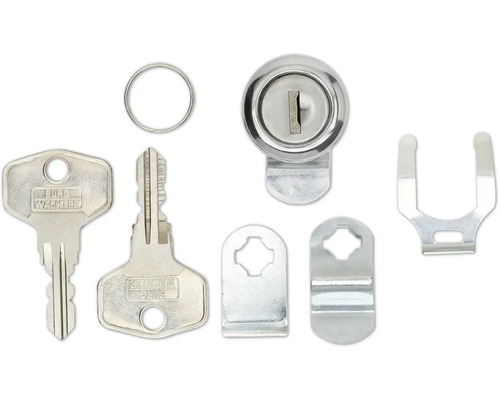 Încuietoare pentru mobilă Burg Wächter cu accesorii