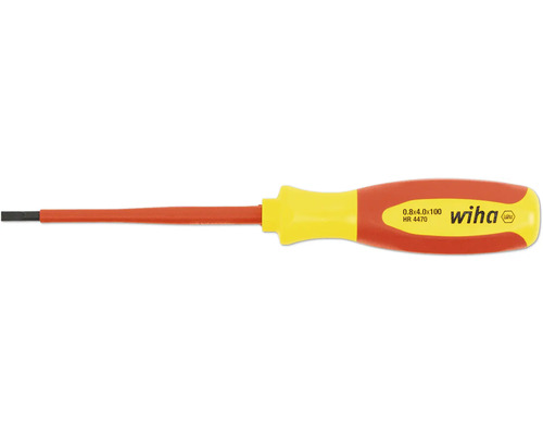Șurubelniță electrică dreaptă Wiha 4x100 mm, testată VDE Șurubelniță electrică dreaptă Wiha 4x100 mm, testată VDE