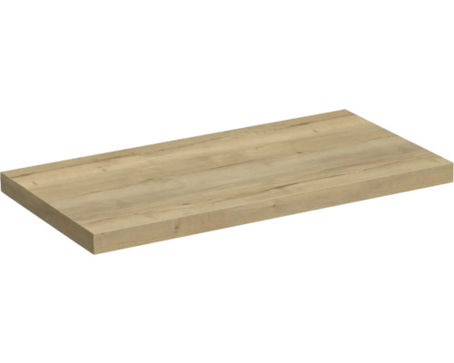 Blat pentru lavoar baie MDF Jungborn TRENTA 50,2x60-250 cm stejar Halifax (la metru)