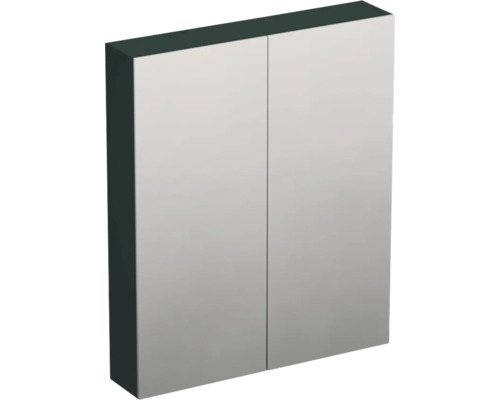 Dulap baie cu oglindă Jungborn TRENTA, PAL, 60X72 cm verde salvie