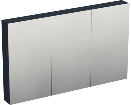 Dulap baie cu oglindă Jungborn TRENTA, PAL, 120X72 cm albastru Marino
