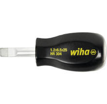 Șurubelniță Wiha Stubby cu fantă, 1,2 x 6,5 x 25