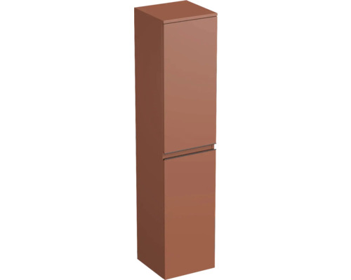 Dulap baie înalt suspendat 35x161,8 cm PAL Cotto Jungborn TRENTA st. mâner negru Dulap înalt cu două uși pentru baie