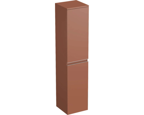 Dulap baie înalt suspendat 35x161,8 cm PAL Cotto Jungborn TRENTA st. mâner argintiu Dulap înalt de baie cu două uși