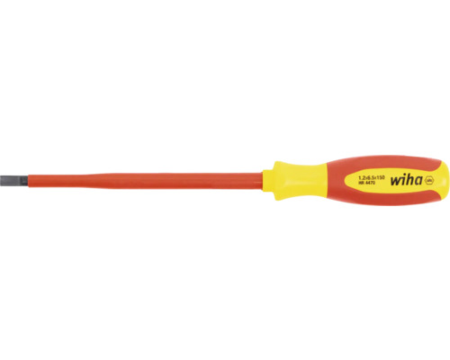 Șurubelniță electrică dreaptă Wiha 6,5x150 mm, testată VDE Șurubelniță electrică dreaptă Wiha 6,5x150 mm, testată VDE