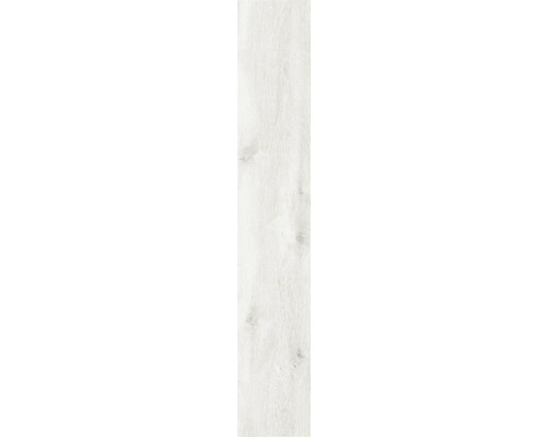 Gresie exterior / interior porțelanată glazurată Sierra White 15x90 cm