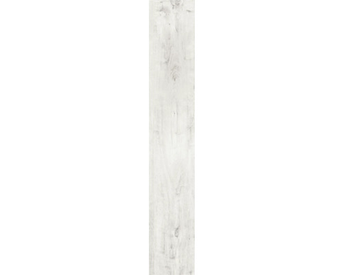 Placă de podea albă cu aspect de lemn