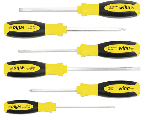 Set șurubelnițe torx T10-T40 Wiha, crom-vanadiu, 6 piese | HORNBACH