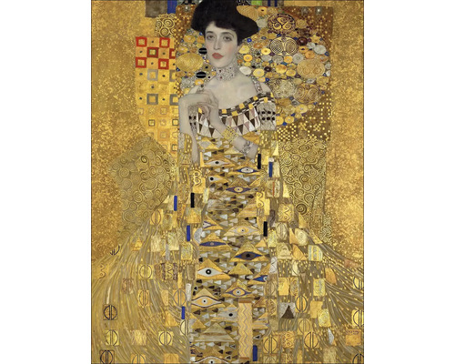 Tablou canvas Klimt Portrait Of Adele 57x77 cm
