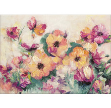 Pictură cu motiv floral pentru perete