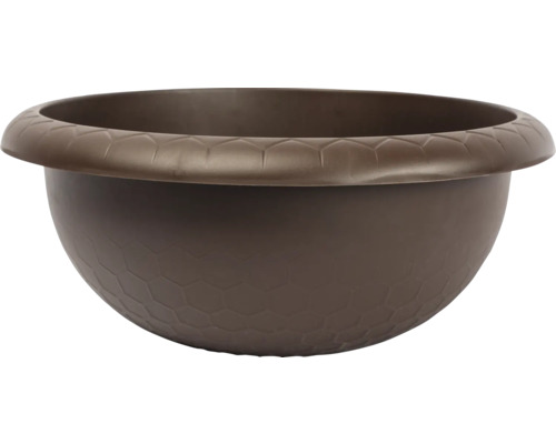 Ghiveci maro cu model fagure