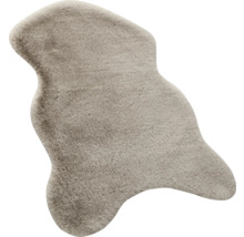 Covor blană Romance Shape maro deschis 55x80 cm-thumb-1 Covor blană Romance Shape maro deschis 55x80 cm-thumb-1