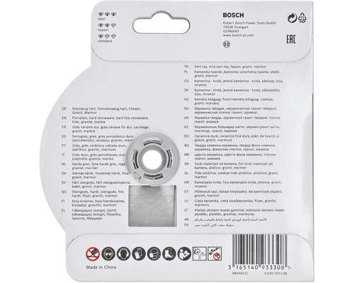 Disc diamantat Bosch Zubehör Ceramic ExtraClean | HORNBACH