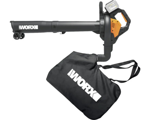 Aspirator de frunze cu acumulator și sac de colectare Worx