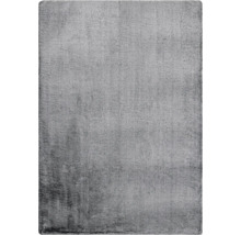 Covor pufos Romance gri închis marmorat 140x200 cm