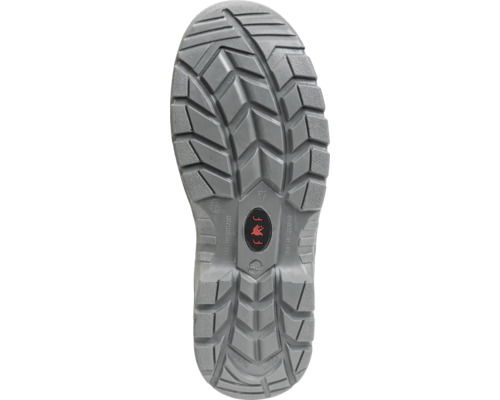 Talpa unei încălțări de siguranță cu talpă din cauciuc antiderapantă și rezistentă la ulei