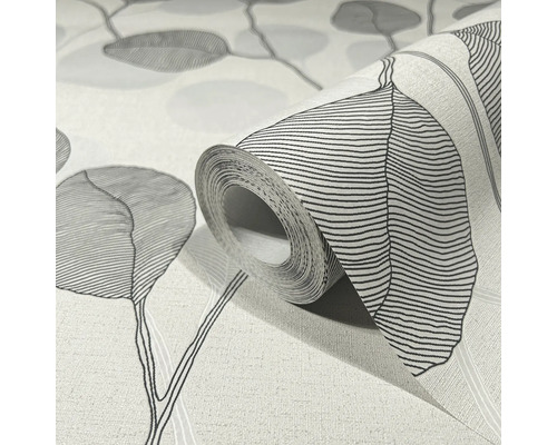 Rola de tapet cu model de frunze