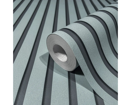 Rola de tapet cu model în dungi