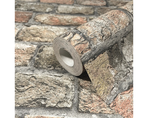 Tapetă cu model de piatră pe rolă