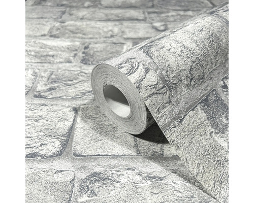 Rola de tapet cu aspect de piatră