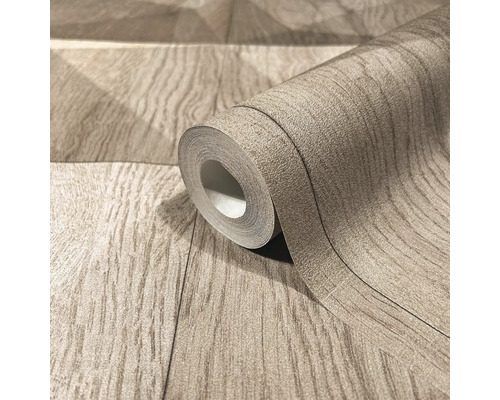 Rola de tapet cu aspect de lemn