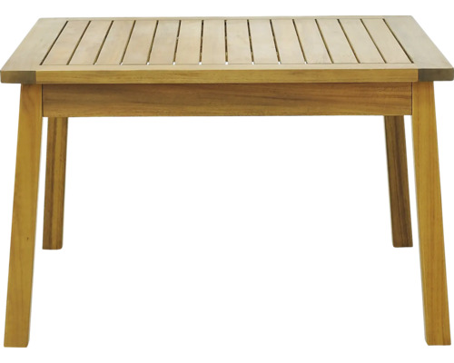 Măsuță de grădină pătrată din lemn cu blat tip grilaj