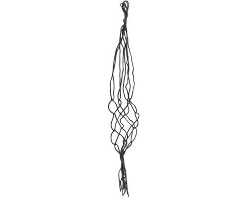 Plasă macrame Lafiora H 100 cm gri