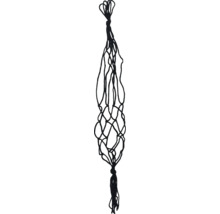 Plasă macrame Lafiora H 100 cm negru