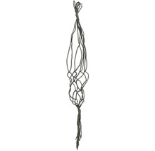 Plasă macrame Lafiora H 100 cm maro închis
