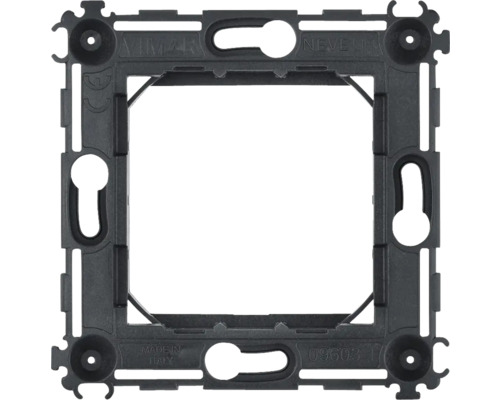 Suport ramă Vimar Neve Up 2 module, pentru aparataje modulare, prindere fără șuruburi Suport ramă Vimar Neve Up 2 module, pentru aparataje modulare, prindere fără șuruburi