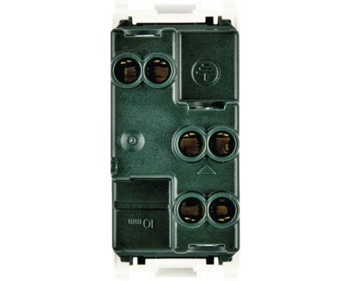 Imagine din spate a unei inserții de comutator pentru instalații electrice