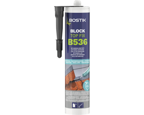 Adeziv bituminos Bostik Block Top Fix B536