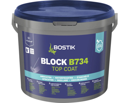 Găleată Bostik Block B734 Top Coat, 5 litri