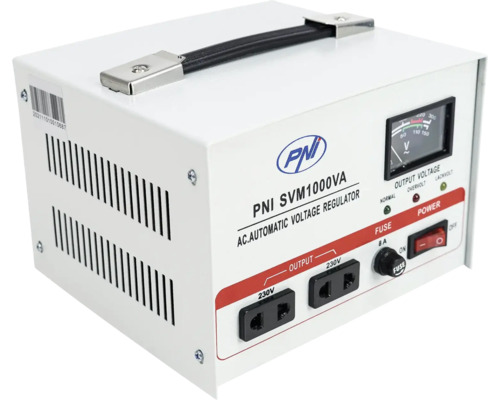 Regulator de tensiune cu afișaj și mâner