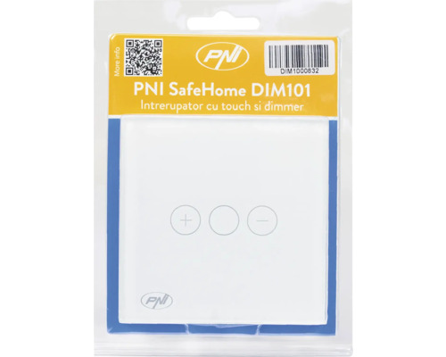 Întrerupător cu touch și dimmer PNI SafeHome DIM101 în ambalaj