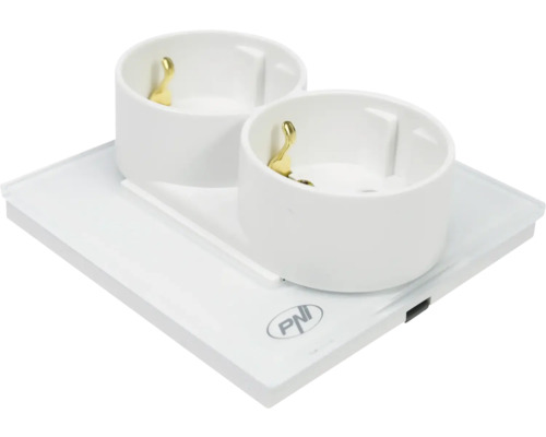 Priza dublă cu logo PNI