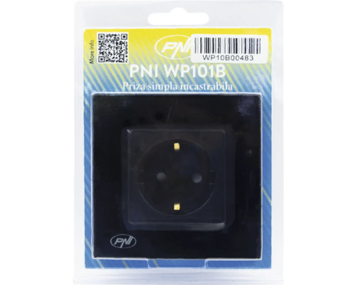Priză PNI WP101B, montaj încastrat