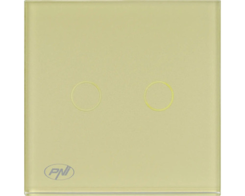 Întrerupător cu două butoane