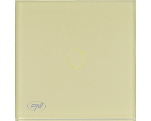 Siglă PNI pe un întrerupător de lumină