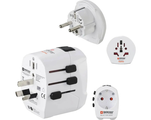 Adaptor universal pentru diferite tipuri de prize