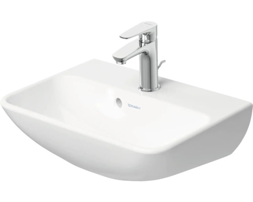 Lavoar din ceramică sanitară cu baterie