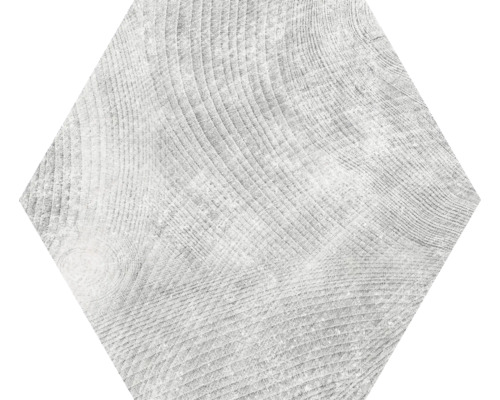 Placă hexagonală cu aspect de lemn