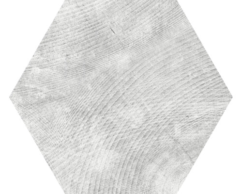 Placă hexagonală cu aspect de lemn