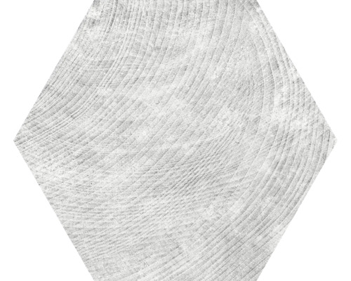 Placă hexagonală cu aspect de lemn