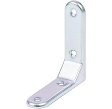 Conector unghiular din metal cu găuri pentru fixare